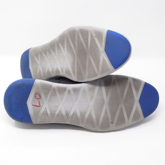 Cole Haan Mens Grand Atlantic Black Leather Oxford Dress Shoes C33742 Size 12M - Picture 6 of 9